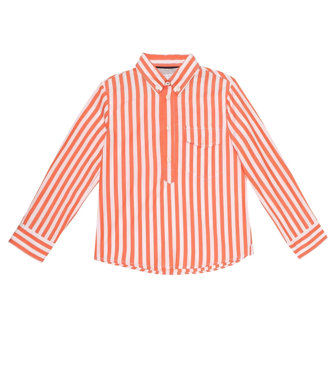 Brunello Cucinelli Kids - Striped cotton shirt