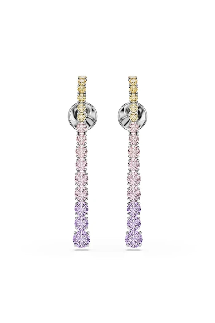 Swarovski обици дамски с циркон MATRIX