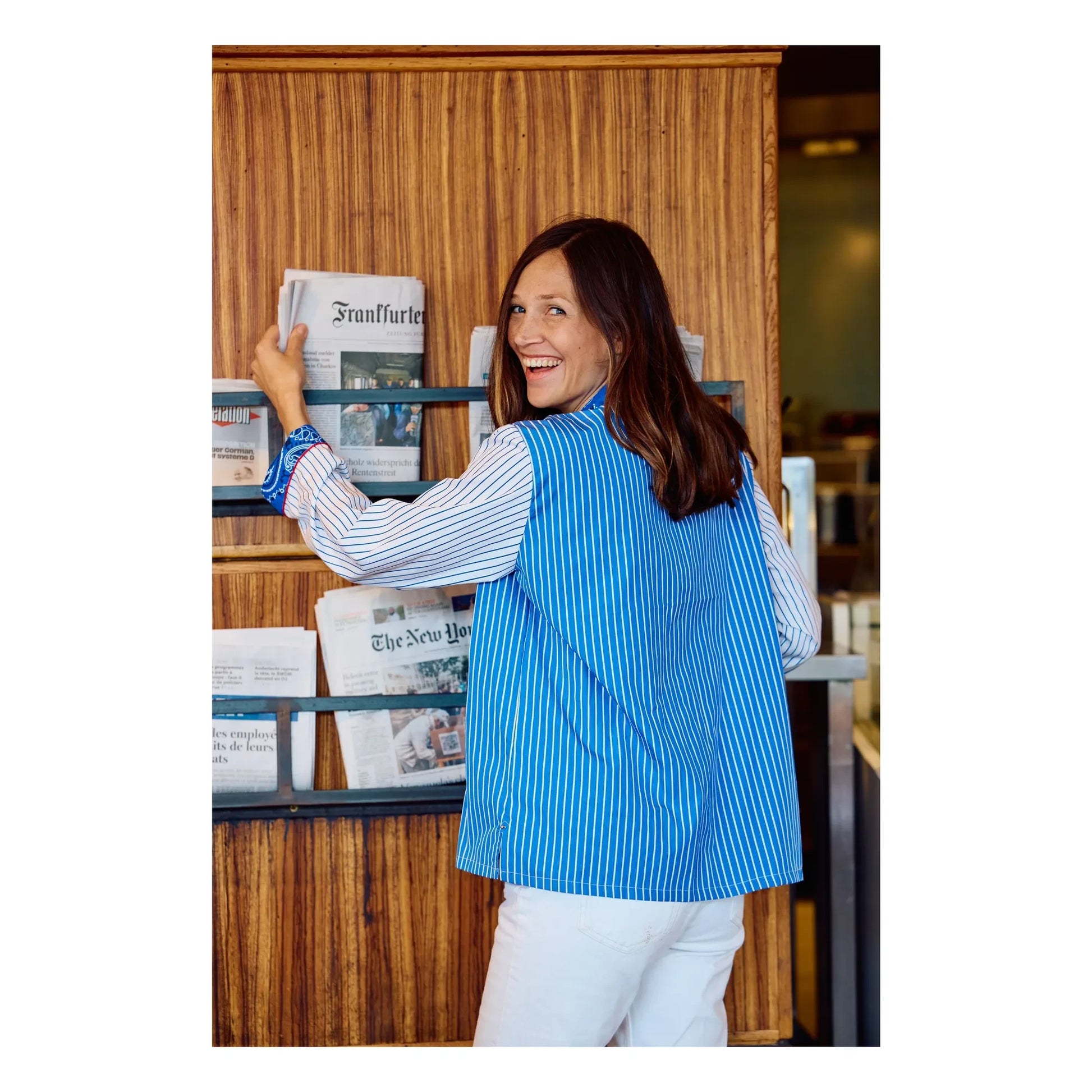 Paolina - Moonlight Gigi shirt | Blue