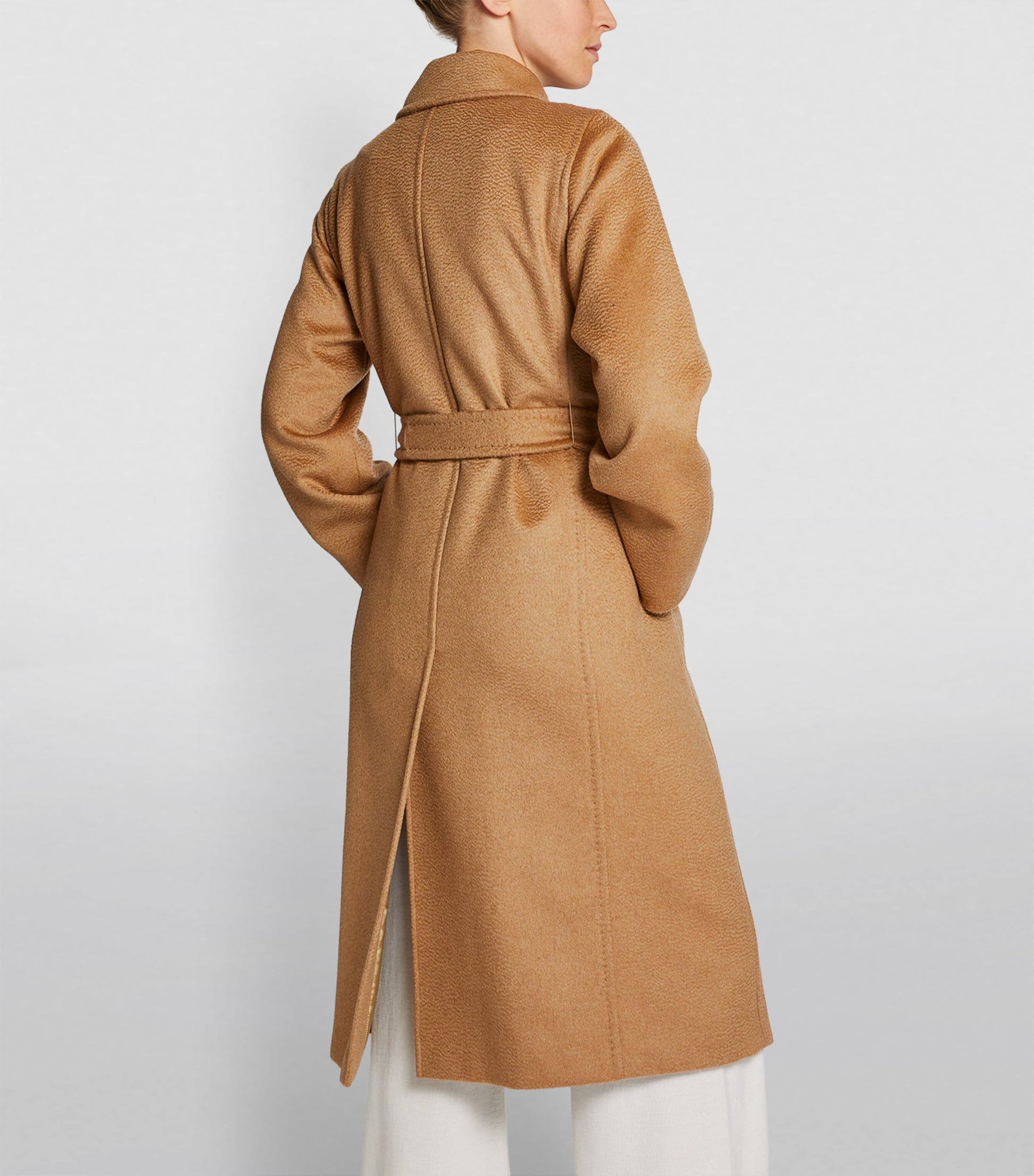 Max Mara Beige Manuela Belted Coat