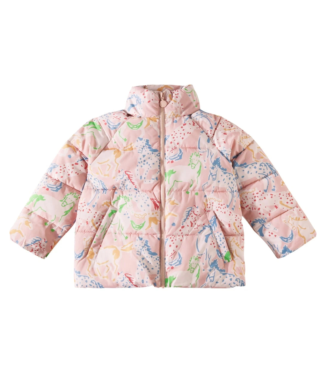 Stella McCartney Kids - Printed puffer jacket