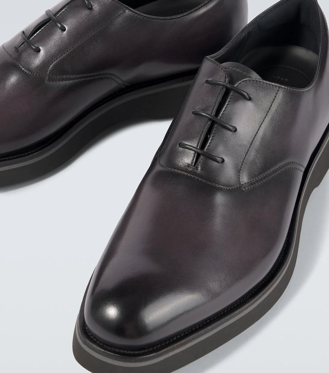 Berluti - Alessio leather Oxford shoes