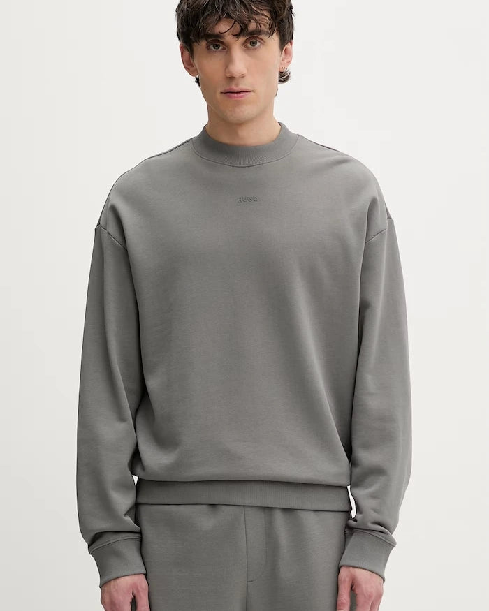 HUGO erkek pamuklu sweatshirt Dapocrew