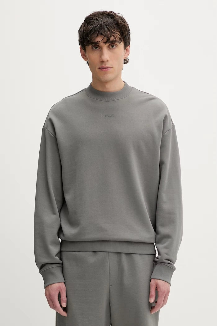 HUGO erkek pamuklu sweatshirt Dapocrew