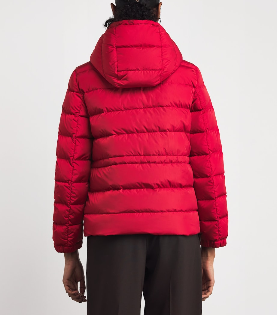Weekend Max Mara Red Down Water-Repellent Puffer Jacket
