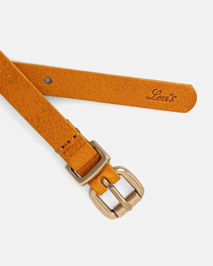 Levi's DILLON NARROW kadın deri kemeri