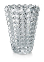 Crystal Zig Zag Vase (25cm)