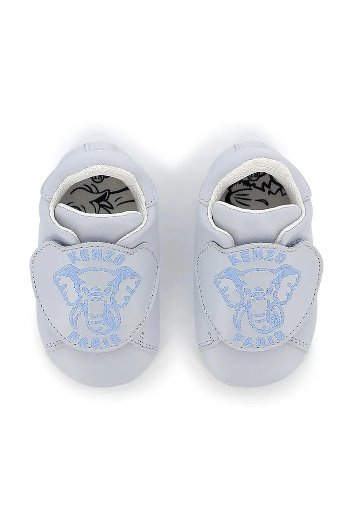 Бебешки кожени обувки Kenzo Kids