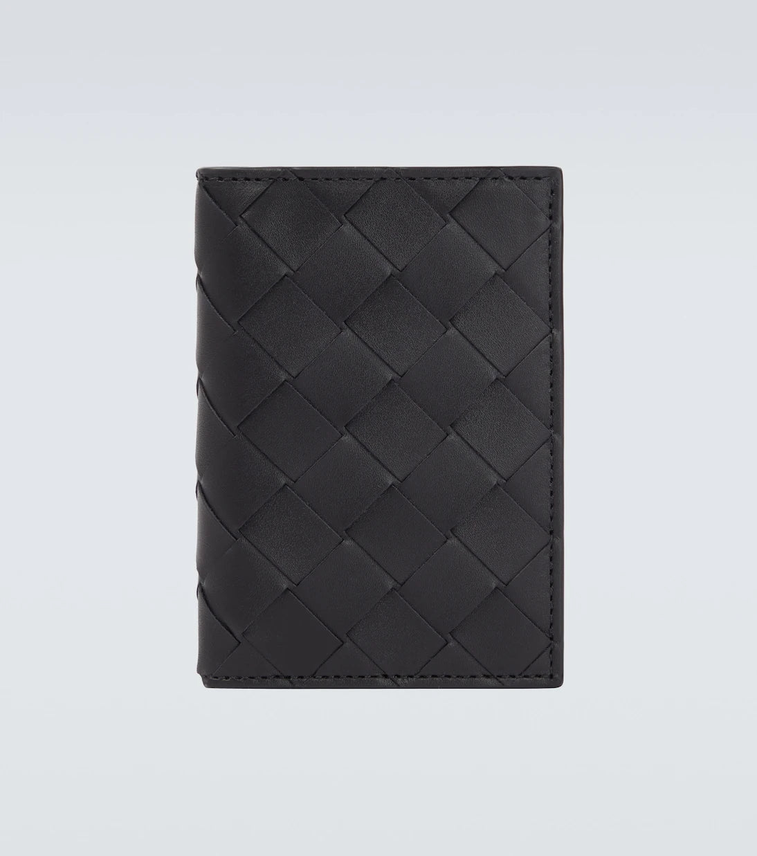Bottega Veneta - حامل بطاقات جلد إنتريتشياتو