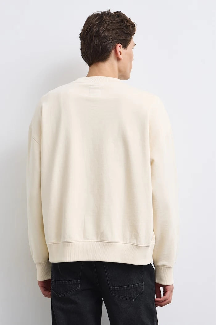 Pamuktan erkek sweatshirt