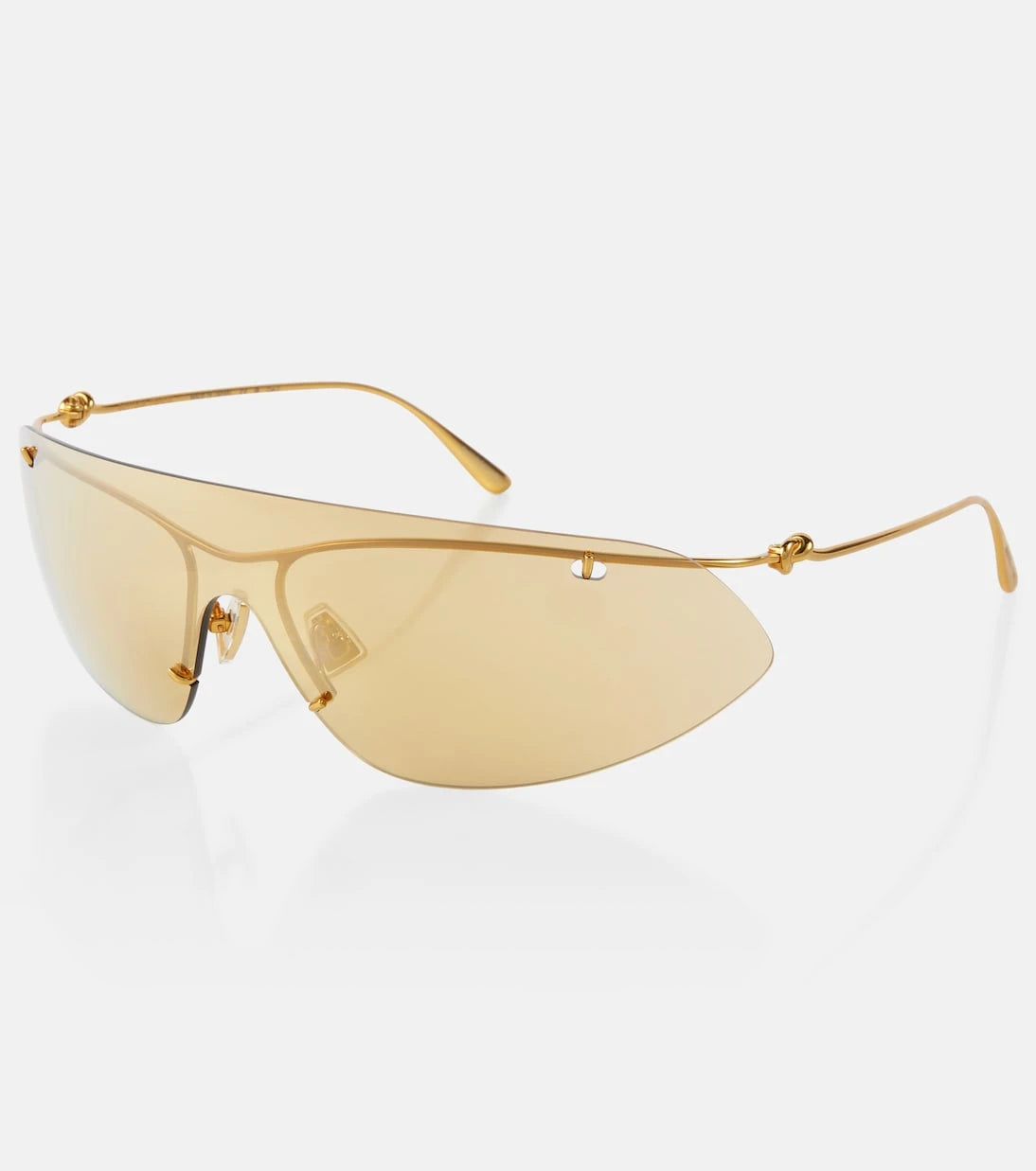 Bottega Veneta - Knot shield sunglasses