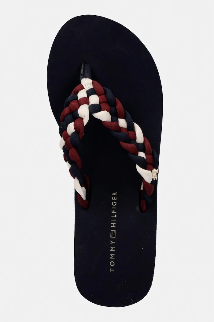 Tommy Hilfiger джапанки дамски TH WEDGE BRAIDED SUMMER