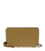 Christian Louboutin Brown Paloma Small Suede Clutch Bag