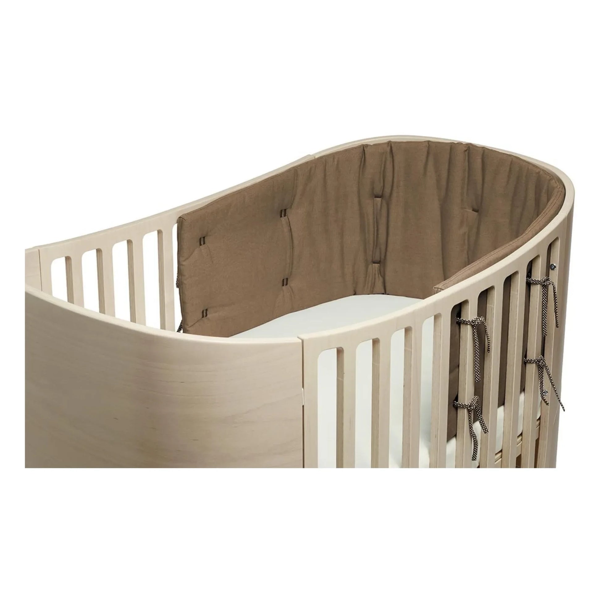 Leander - Classic bumper pad in organic cotton | Mocha