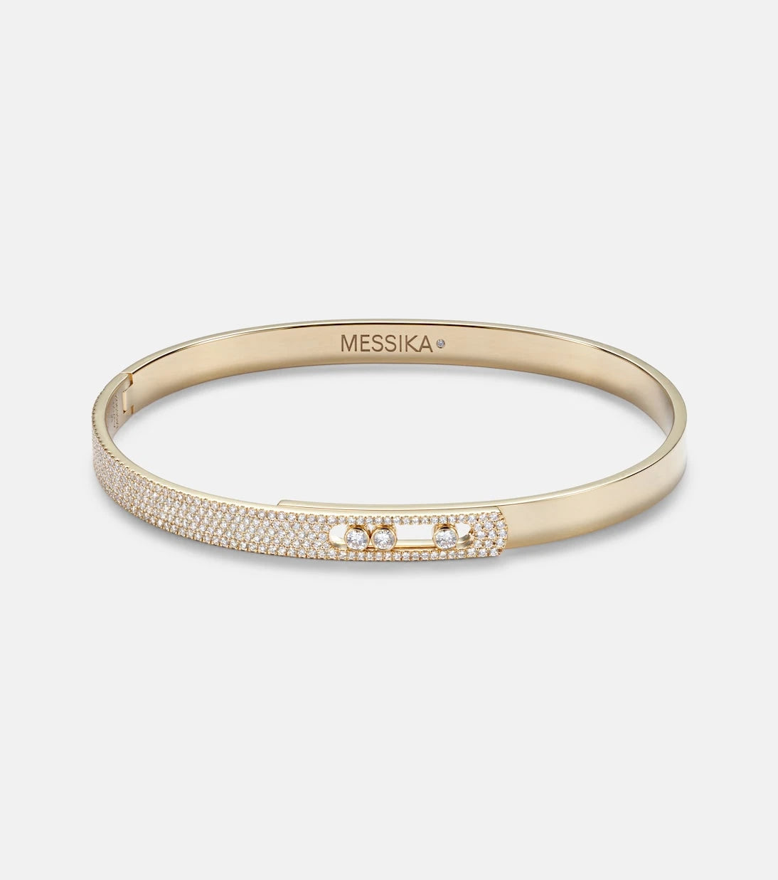 Messika - Move Noa KM 18kt gold bangle with diamonds