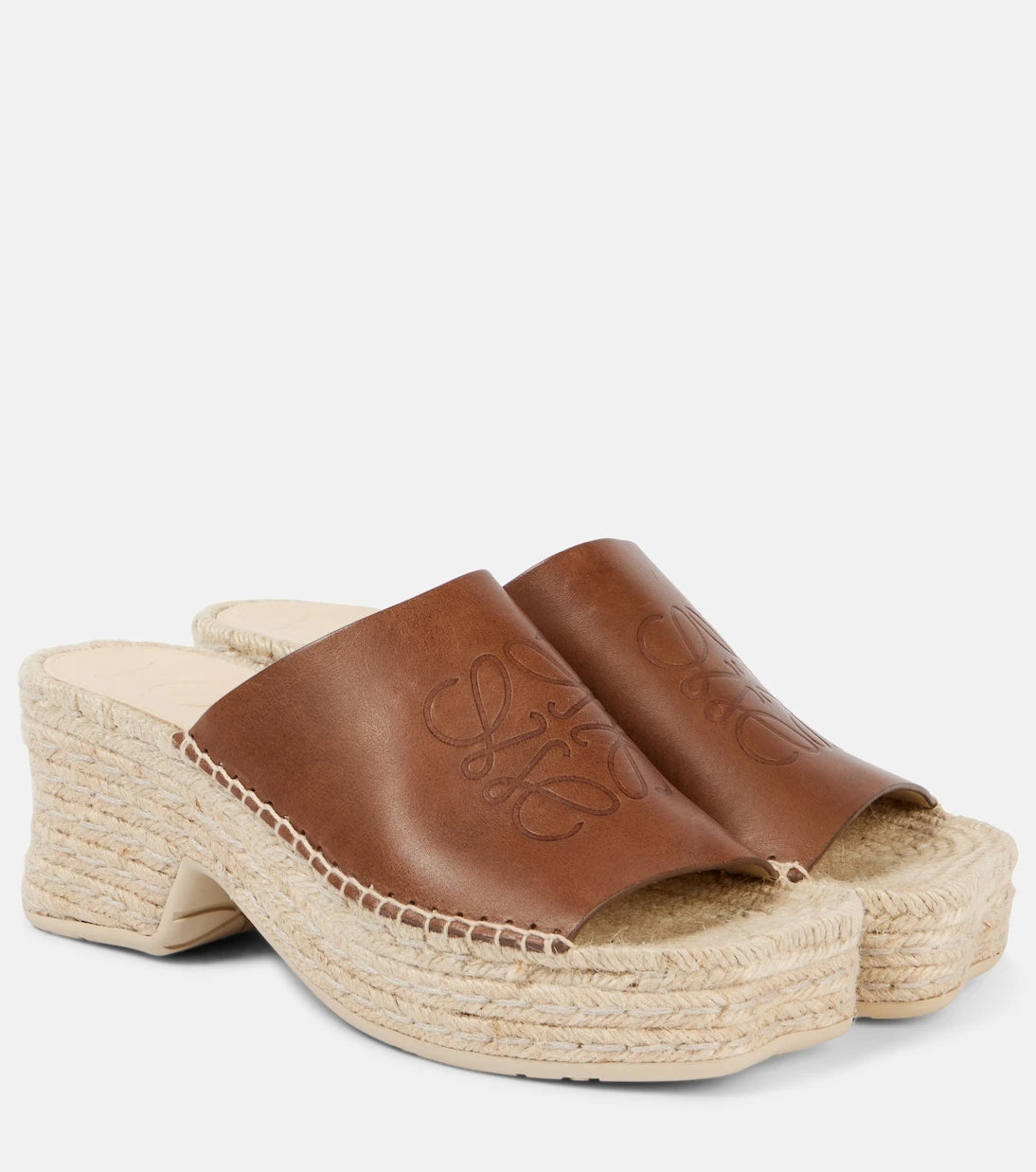 Loewe - Paula's Ibiza Petal 80 espadrille mules