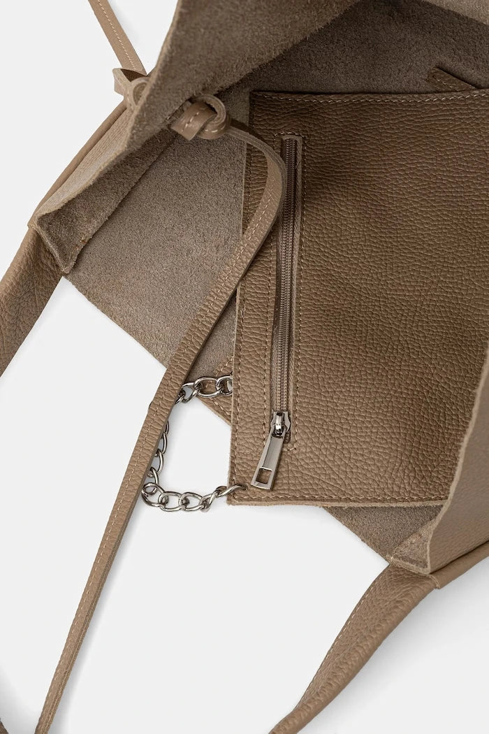 Answear.LAB чанта tote дамска от кожа