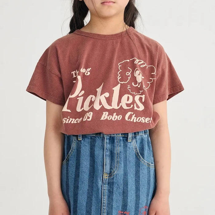 Детска дънкова пола Bobo Choses Pickles The Dog