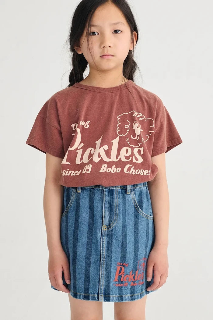 Детска дънкова пола Bobo Choses Pickles The Dog