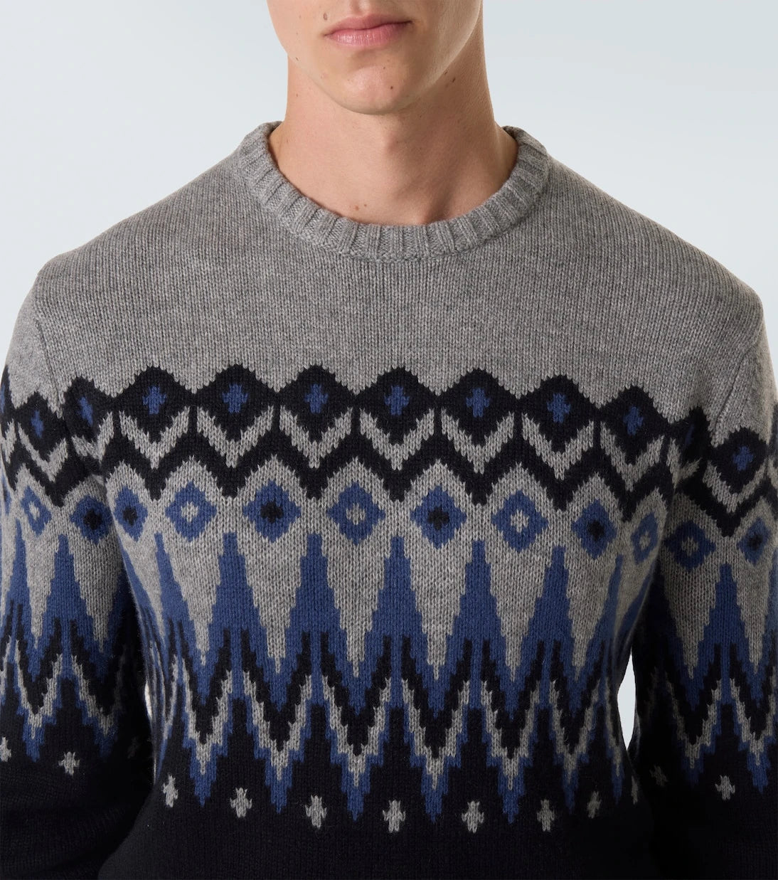 Bogner - Ron Fair Isle cashmere sweater