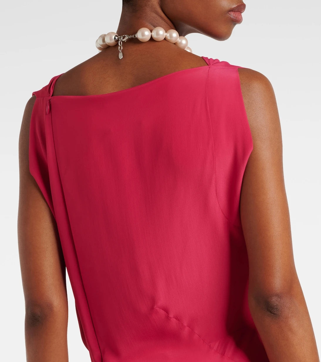Vivienne Westwood - Fond draped midi dress