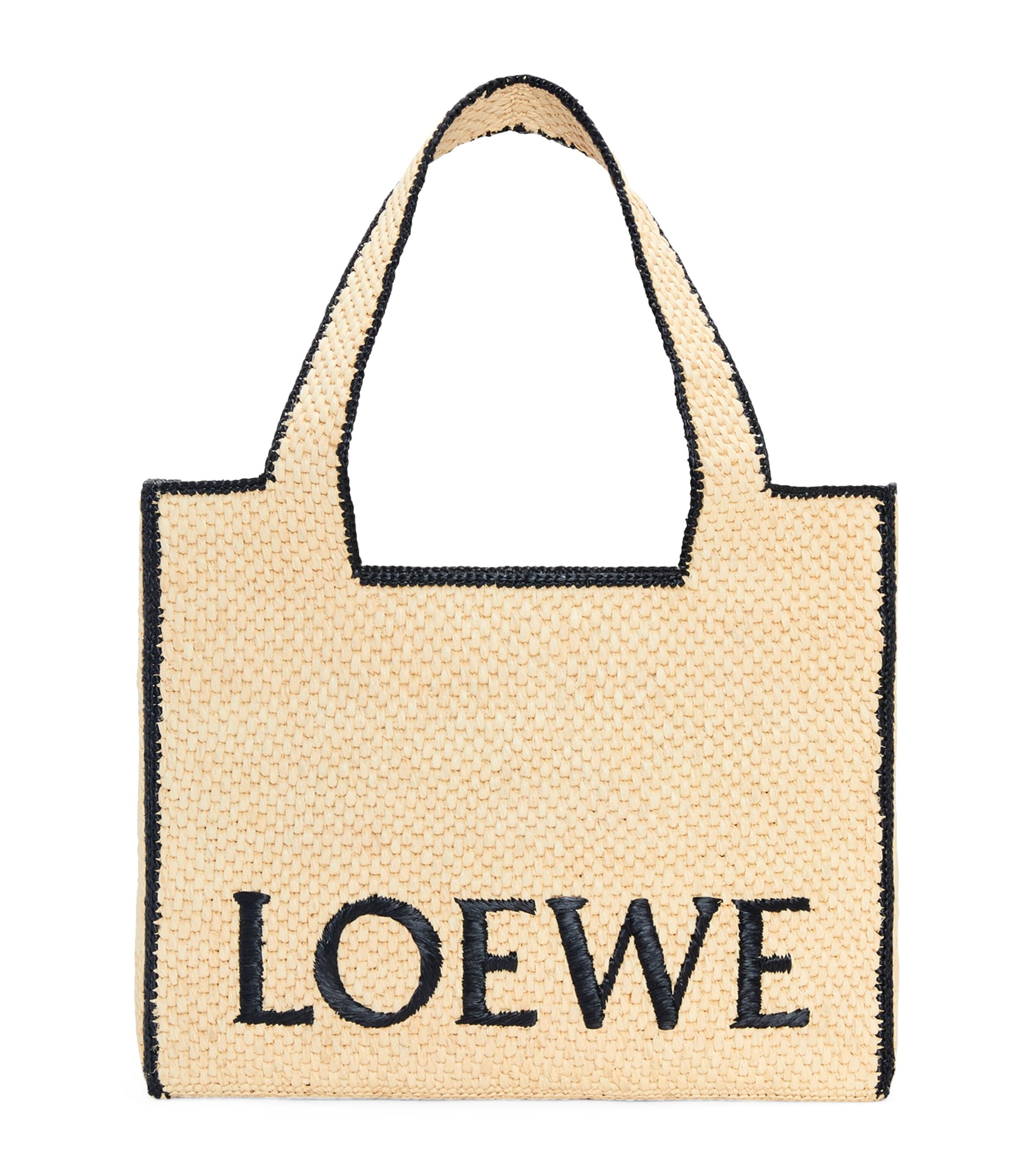LOEWE Beige x Paula's Ibiza Large Font Tote Bag