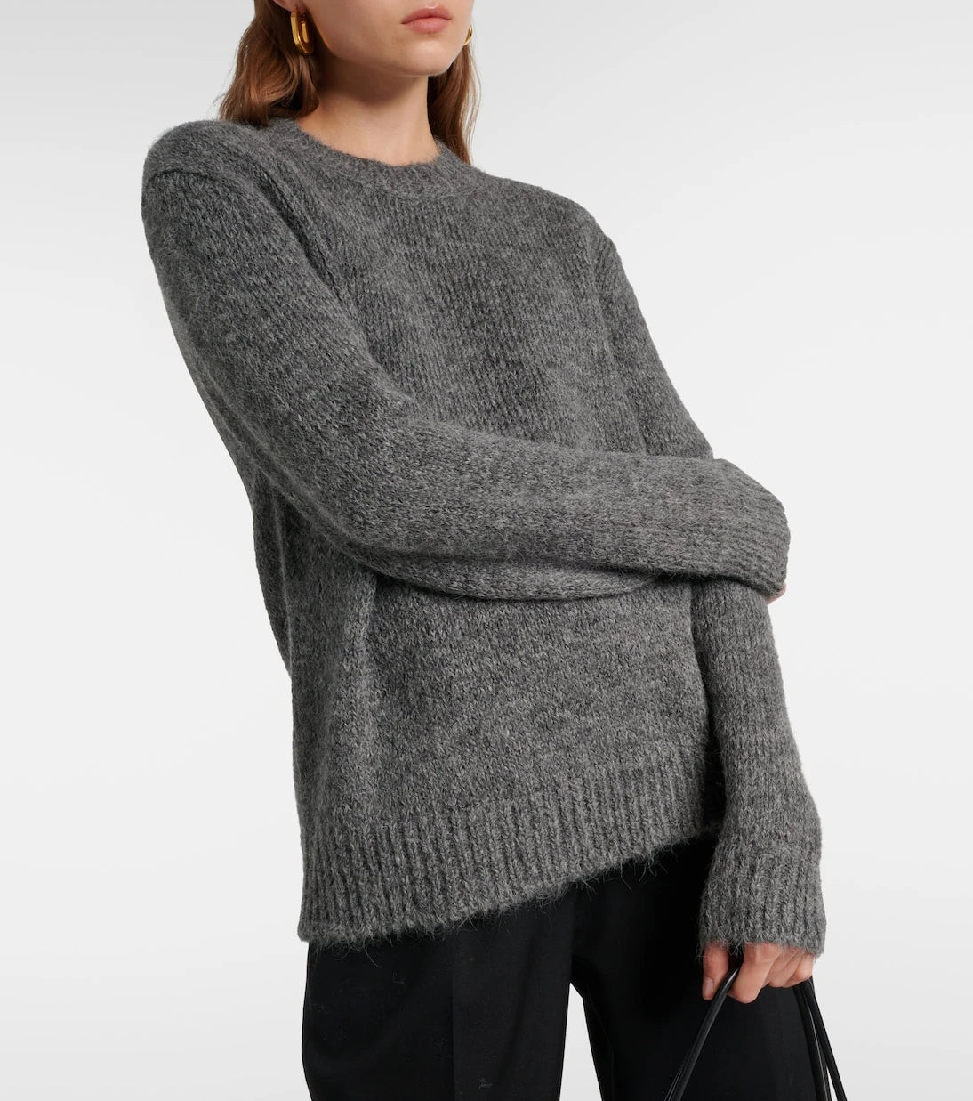 Jil Sander - سترة من مزيج الألبكة والصوف