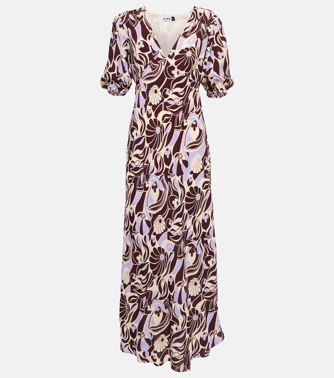 Rixo - Poppy shell-print maxi dress
