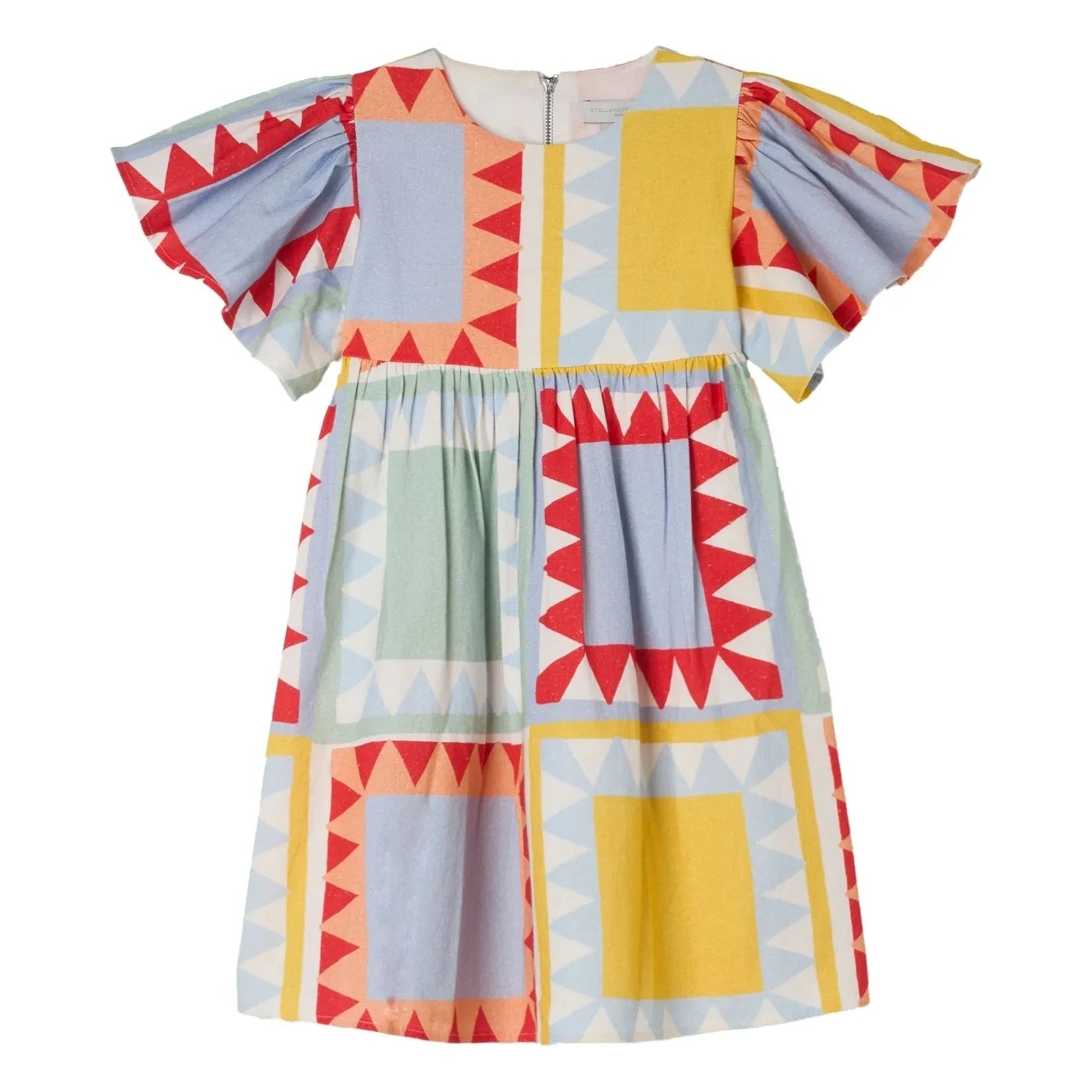 Stella McCartney Kids - Geometric dress | Light blue