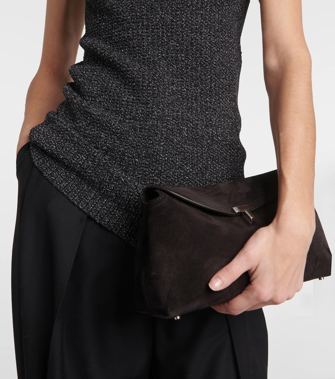 Toteme - Knitted off-shoulder top