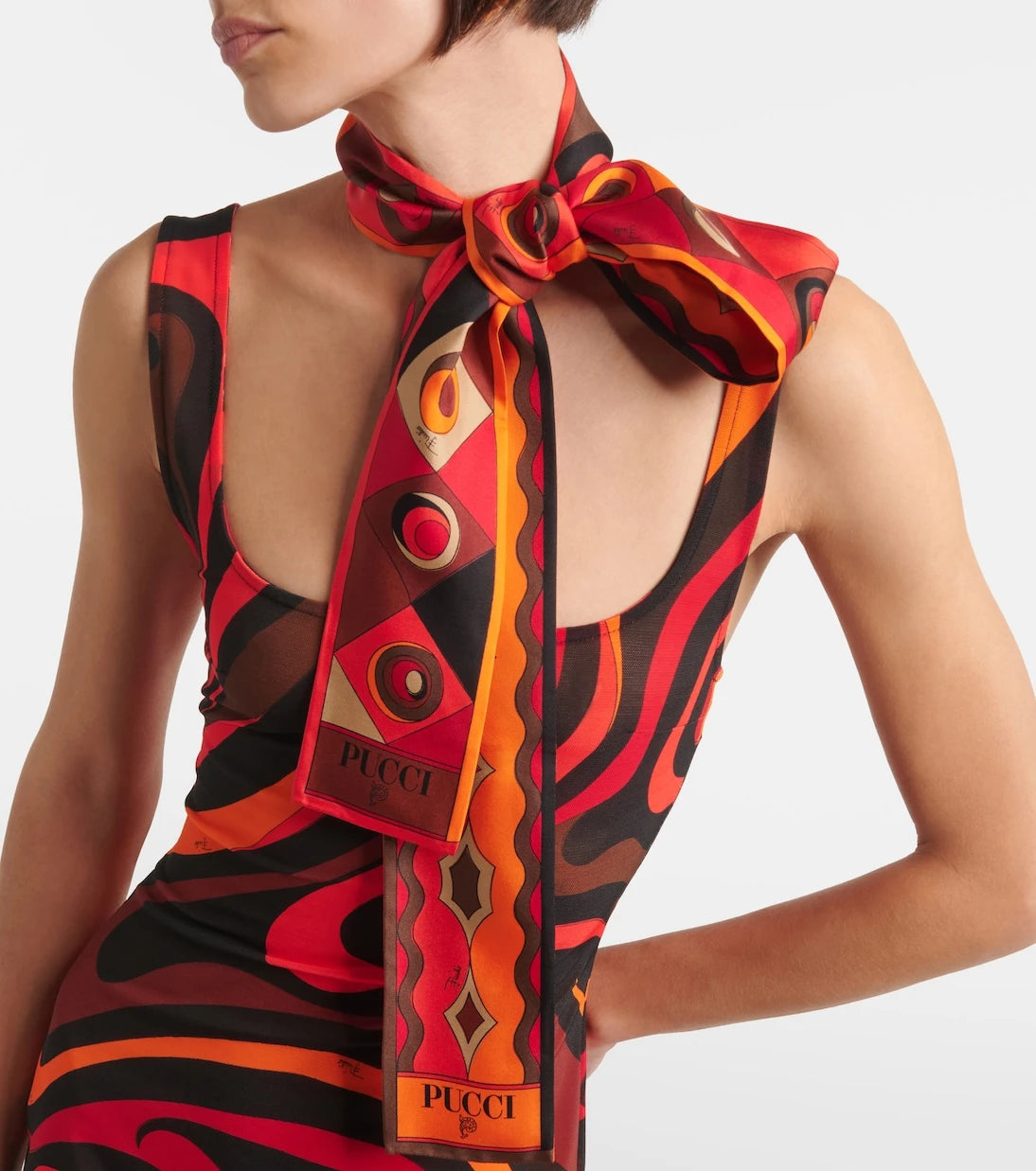 Pucci - Manuba silk twill scarf