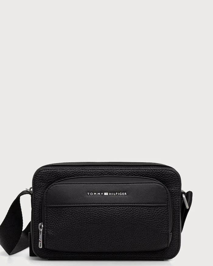 Tommy Hilfiger erkek suni deri omuz çantası