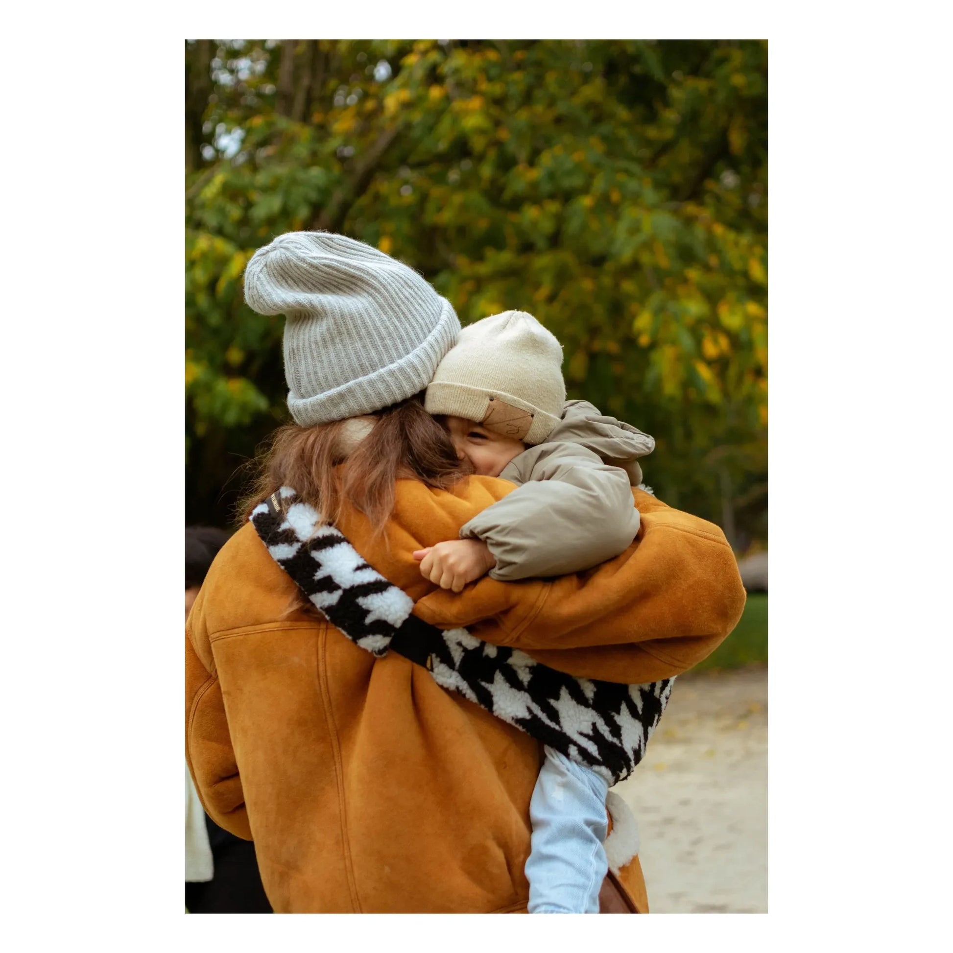 Wildride - Baby carrier teddy | Noir/Blanc