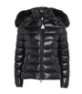 Black Down Quilted Badyf Jacket