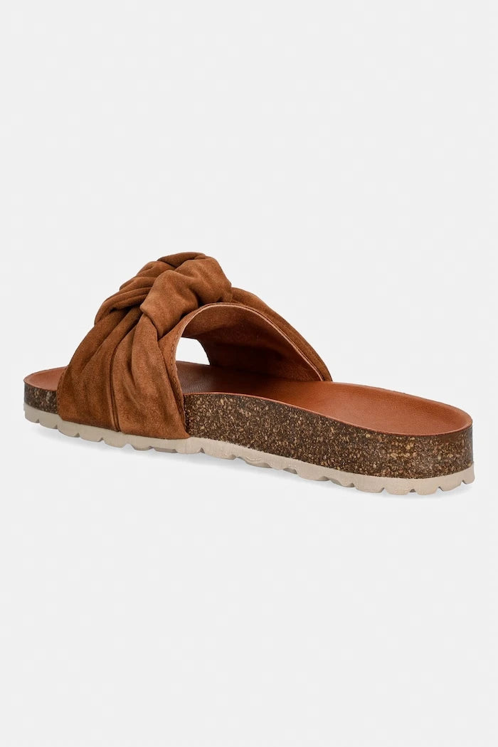 Verbenas Açık Burunlu Kadın Süet Terlik ROXY VELOUR