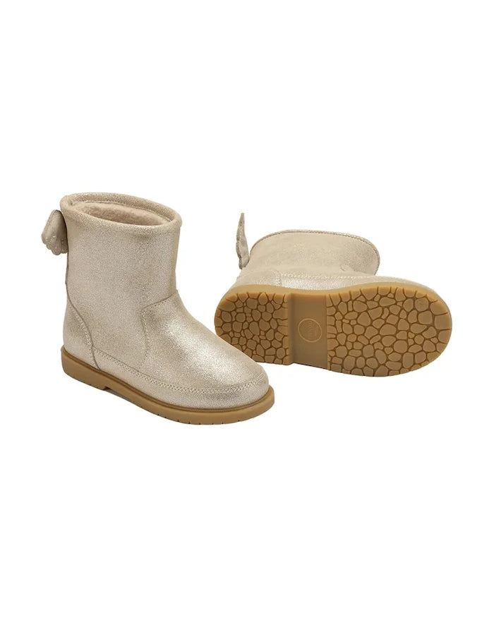 Детски велурени зимни обувки Donsje Angela Boots Wings
