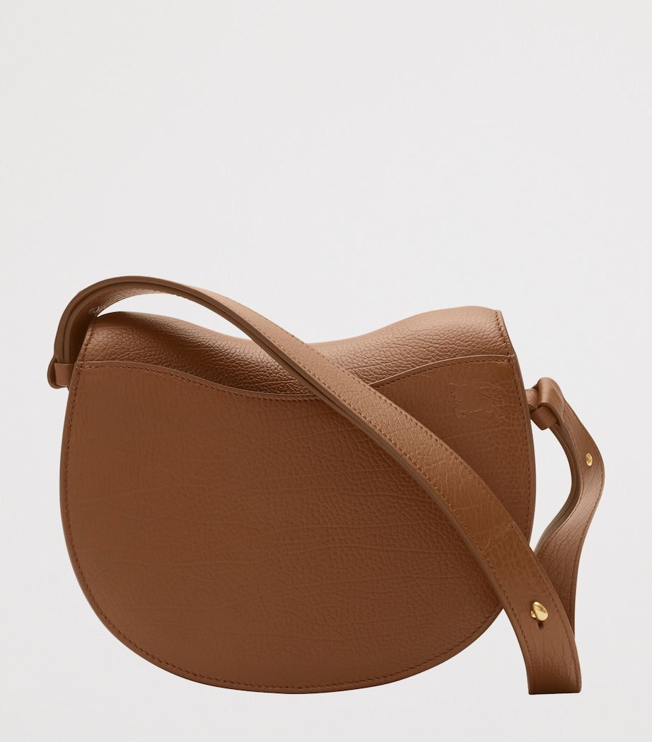 Brown Small Leather Rocking Horse Shoulder Bag