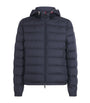 Moncler Blue Down Brendann Puffer Jacket