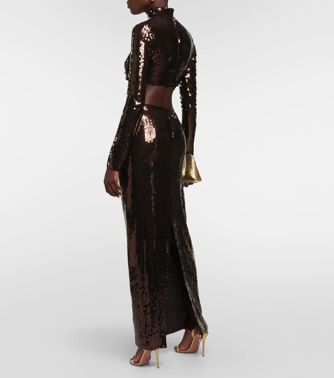 Taller Marmo - Cherilyn sequined crop top