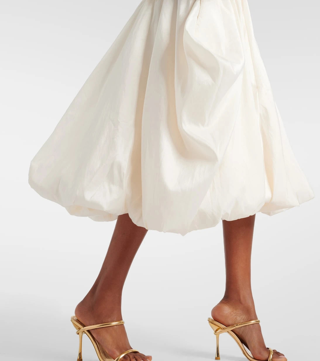Simkhai - Kenlie taffeta-trimmed midi dress