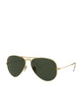 Ray-Ban Gold Aviator Sunglasses