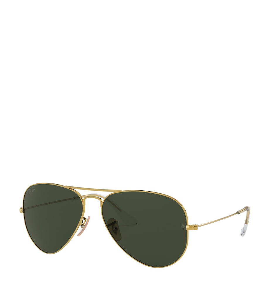 Ray-Ban Gold Aviator Sunglasses