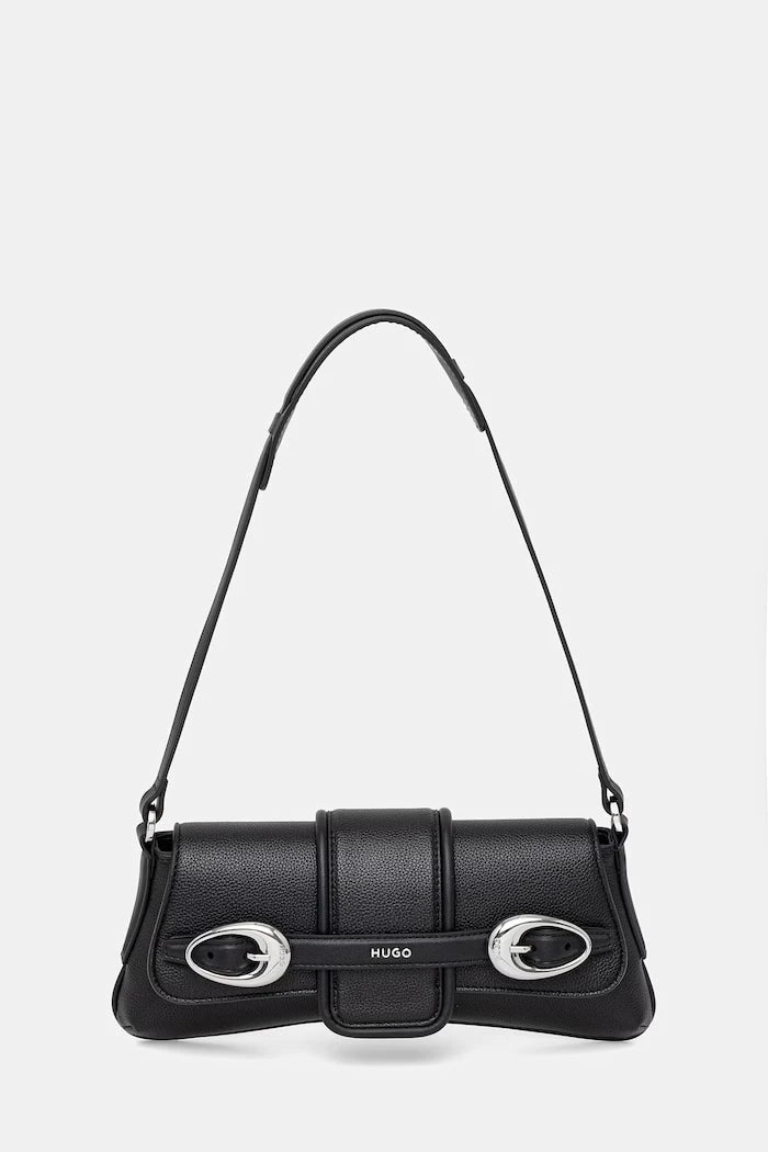 HUGO kadın suni deri Jaina_Shoulder Bag çanta