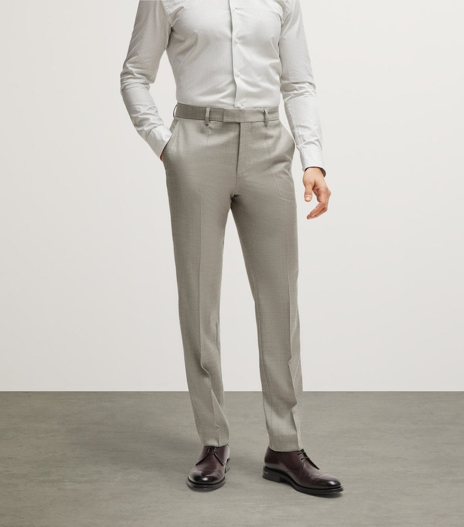 BOSS Virgin Wool Slim 2-Piece Suit