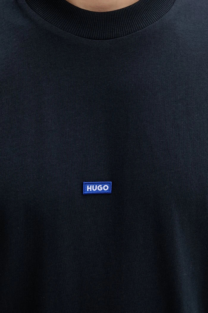 HUGO Blue Pamuk Erkek Üst Navertz