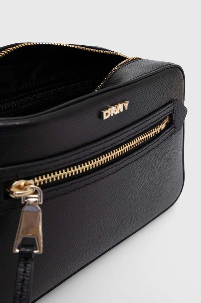 Кожена чанта Dkny