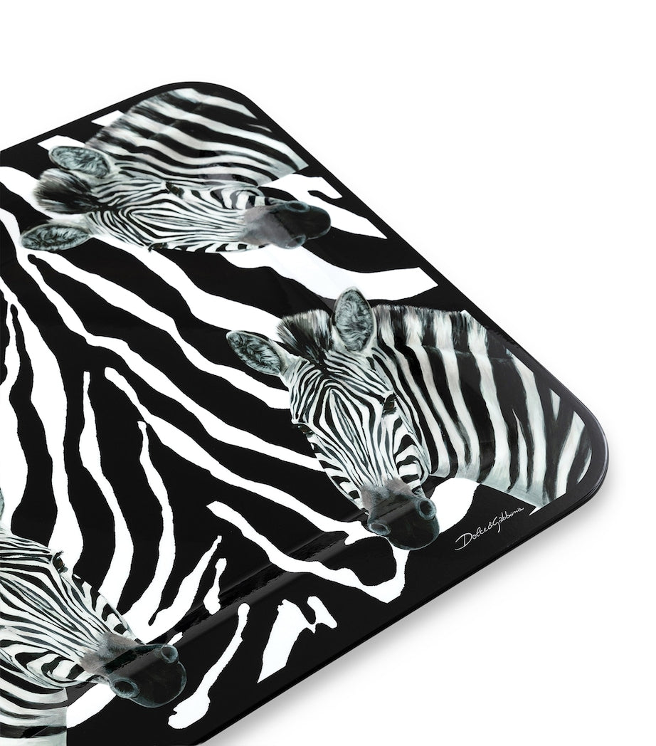 Dolce & Gabbana Casa Wooden Zebra Tray