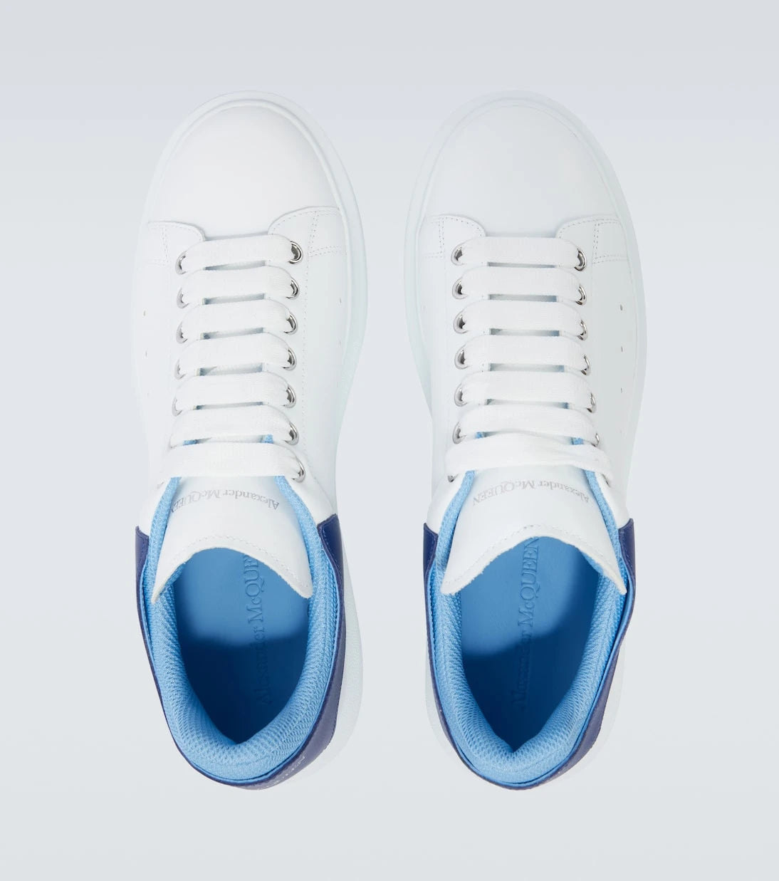 McQueen - Oversized leather sneakers
