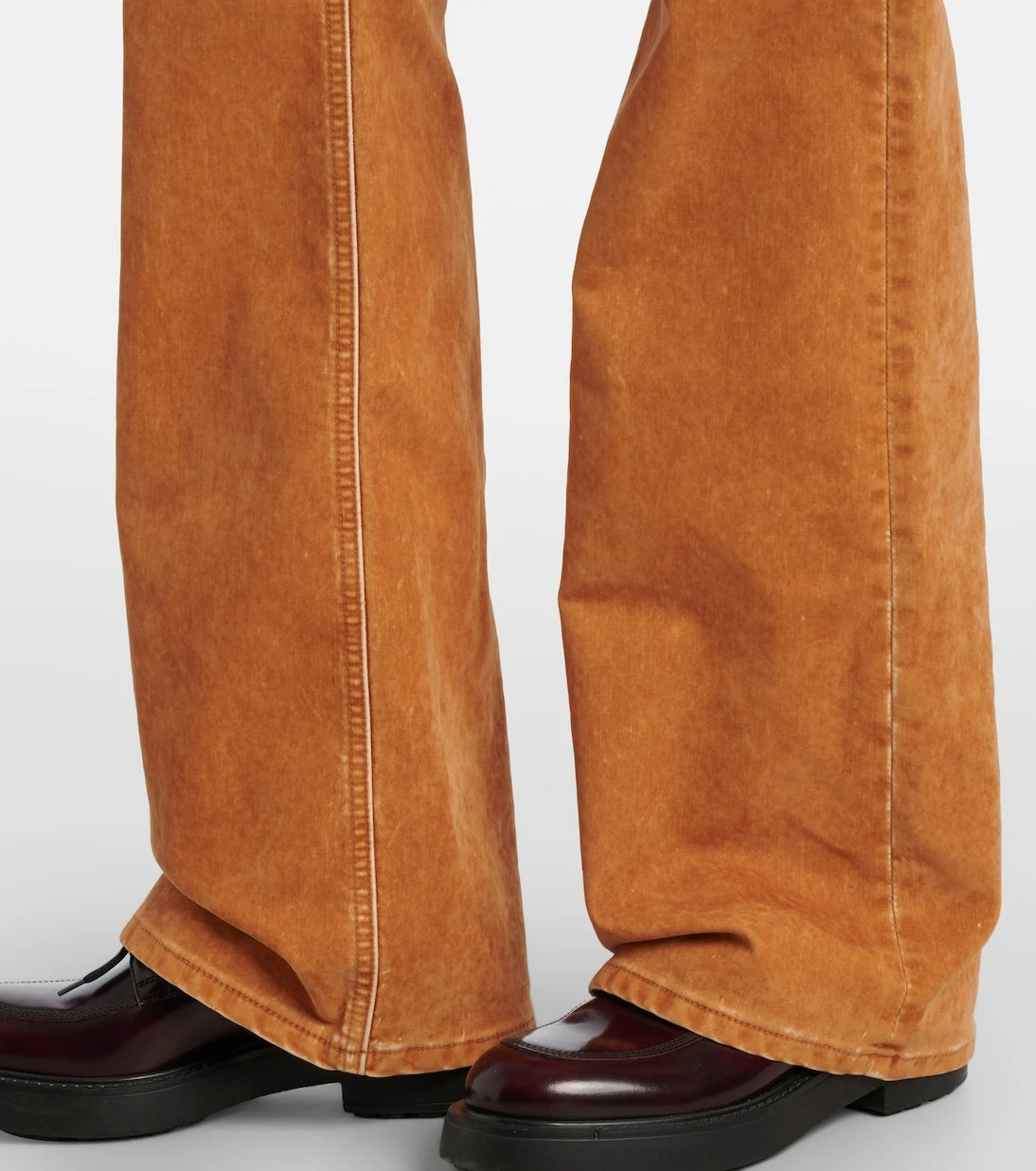 Rabanne - High-rise straight jeans