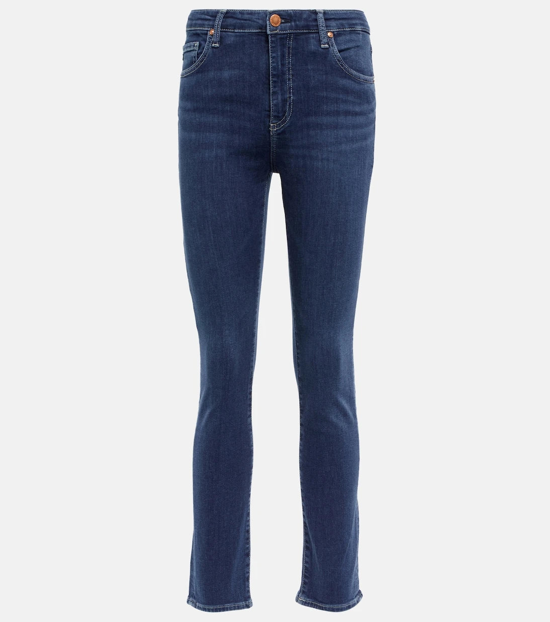 AG Jeans - Mari high-rise slim jeans